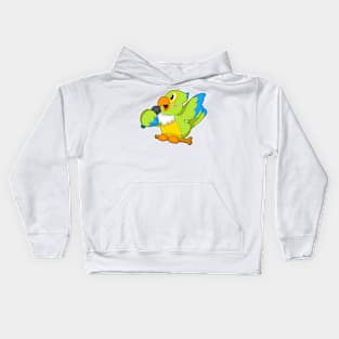 Parrot Singer Microphone Kids Hoodie